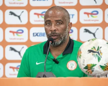 Super Eagles Head Coach Eric Chelle