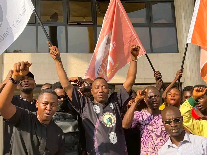 “Rescue Them or Resign”: Sowore Leads Abuja Protest Over Abducted School Children