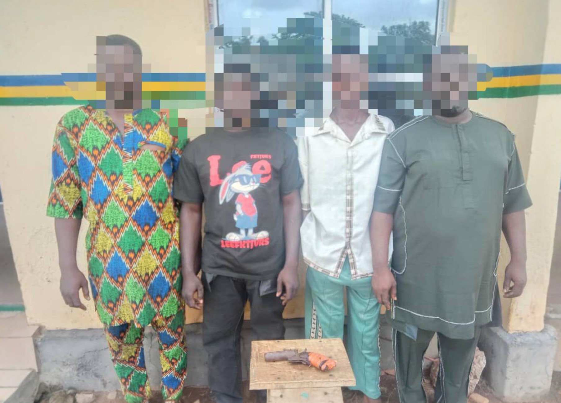 Oyo Police Arrest Four Suspected Armed Robbers, Recover Weapon in Ibadan
