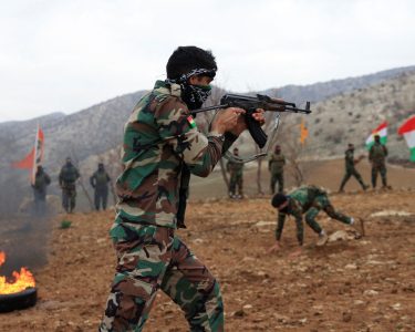 File Photo: Iranian Kurdish Fighters From The Kurdistan Freedom Party (pak) Take Part In A Training Session At A Base On The Outskirts Of Erbil