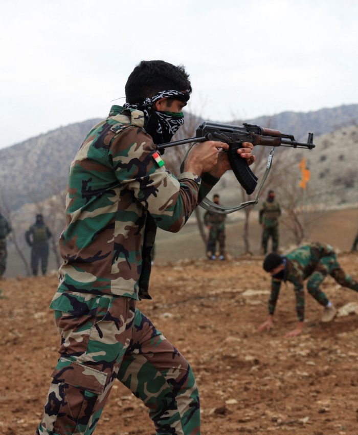 File Photo: Iranian Kurdish Fighters From The Kurdistan Freedom Party (pak) Take Part In A Training Session At A Base On The Outskirts Of Erbil