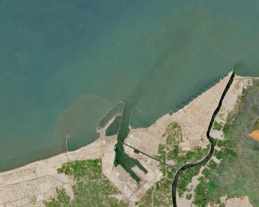 A View Of The Damietta Port, Egypt