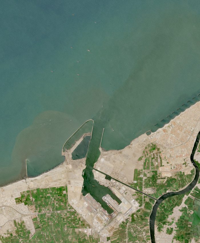 A View Of The Damietta Port, Egypt