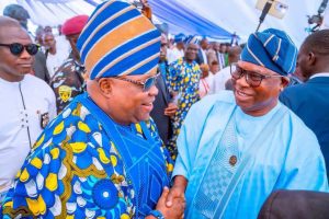 Governor Ademola Adeleke of the Accord Party and Hon. Bola Oyebamiji of the All Progressives Congress. (Both contending to govern Osun from 2026-2030).