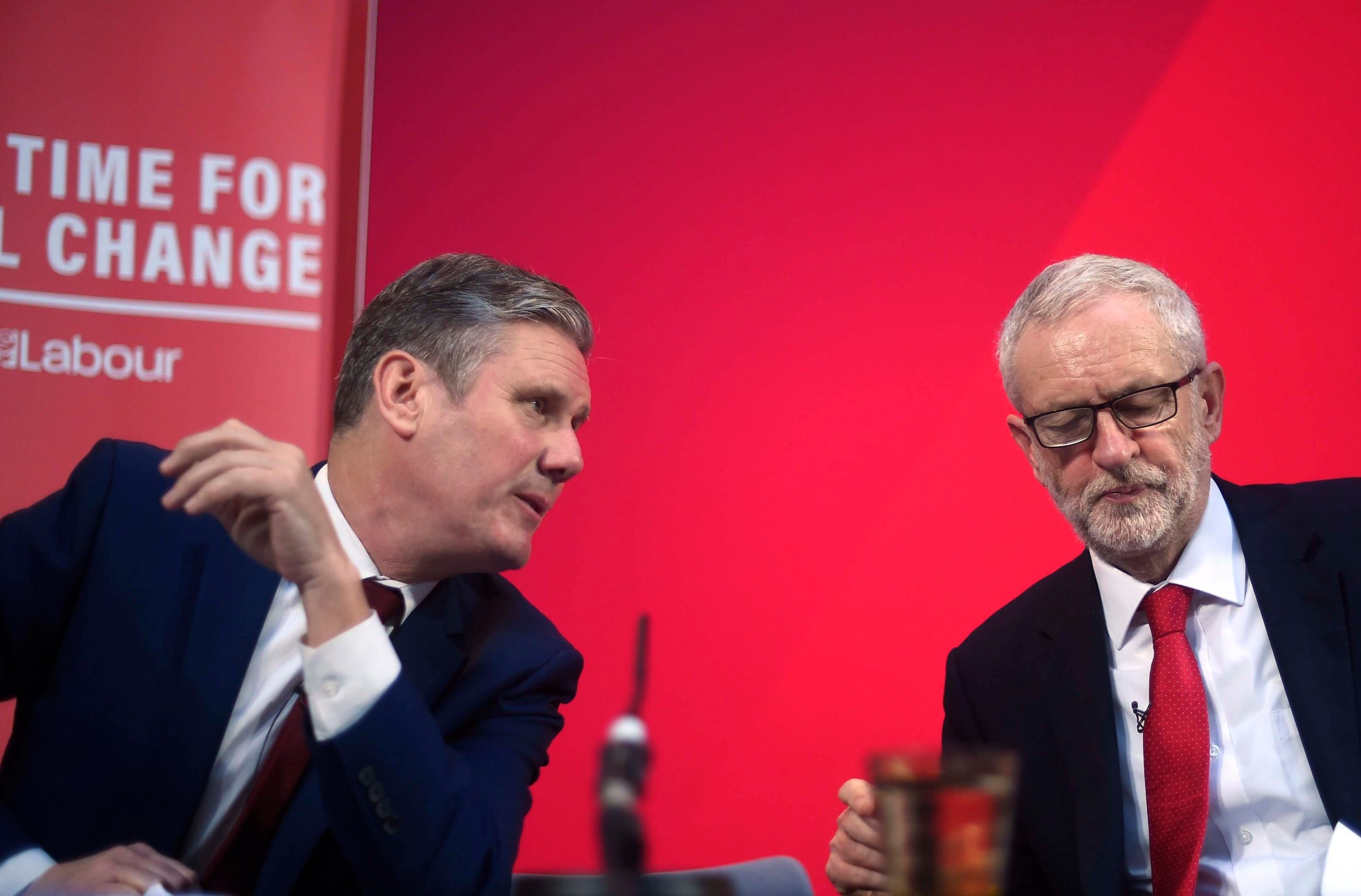 Corbyn slams Starmer for again claiming Labour was ‘institutionally antisemitic’