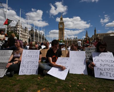 Rally Challenging The British Government's Proscription Of "palestine Action", In London