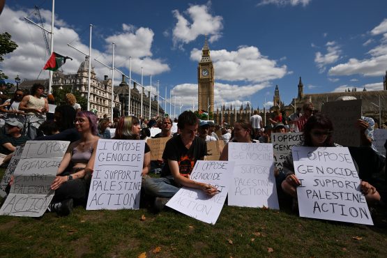 Rally Challenging The British Government's Proscription Of "palestine Action", In London
