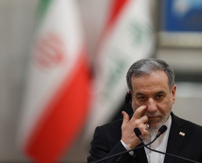 Iraqi And Iranian Foreign Ministers Hold Joint Press Conference In Baghdad