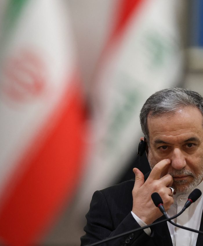 Iraqi And Iranian Foreign Ministers Hold Joint Press Conference In Baghdad
