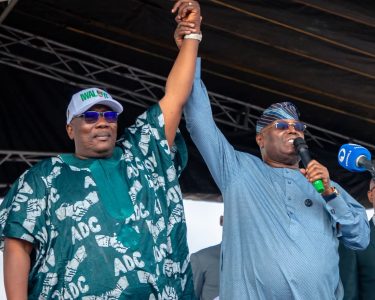 Alhaji Atiku Abubakar and Dr. Najeem Salam