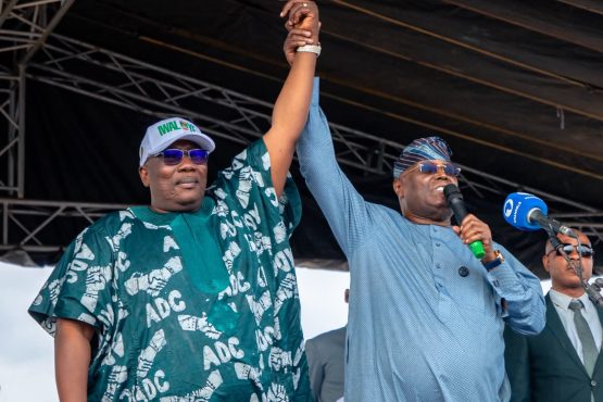 Alhaji Atiku Abubakar and Dr. Najeem Salam