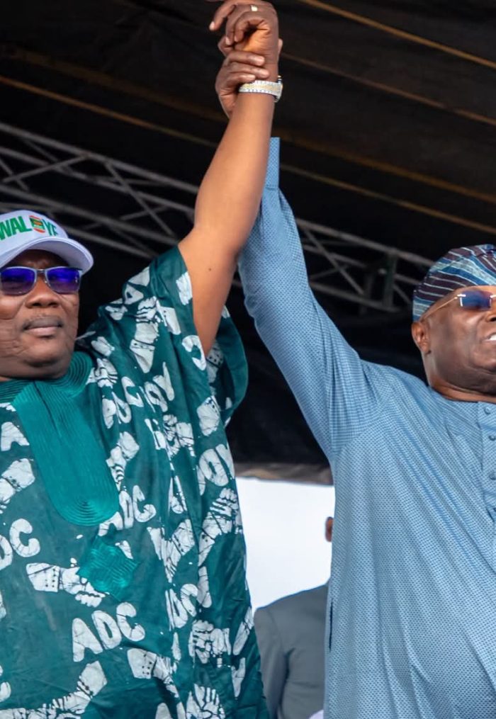 Alhaji Atiku Abubakar and Dr. Najeem Salam