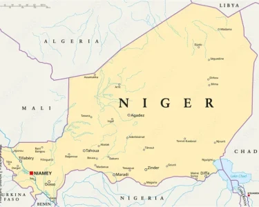 Niger Map 768x584