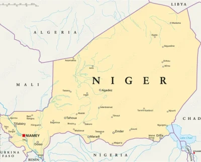 Niger Map 768x584
