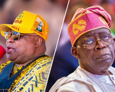 Ademola Adeleke and Bola Tinubu