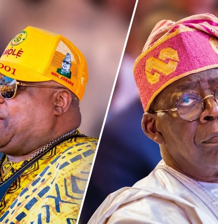 Ademola Adeleke and Bola Tinubu