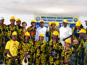 A group picture of some of the Groups' Leadership Structure. 