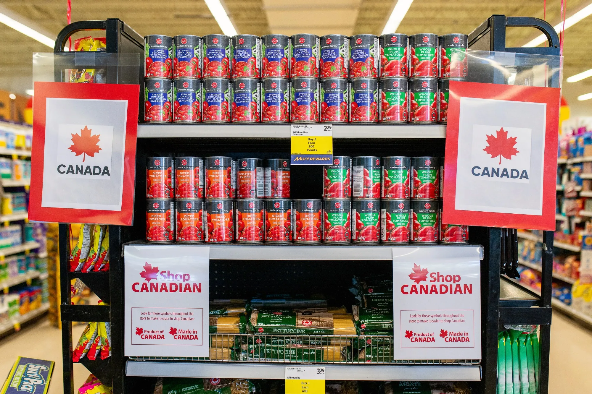 Canadian Boycott of US Products Forces Grocers to Seek New Supply Sources