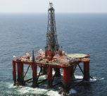 File Photo: A View Of The Aban Pearl Gas Rig In The Caribbean Sea, Along The Venezuelan Coast