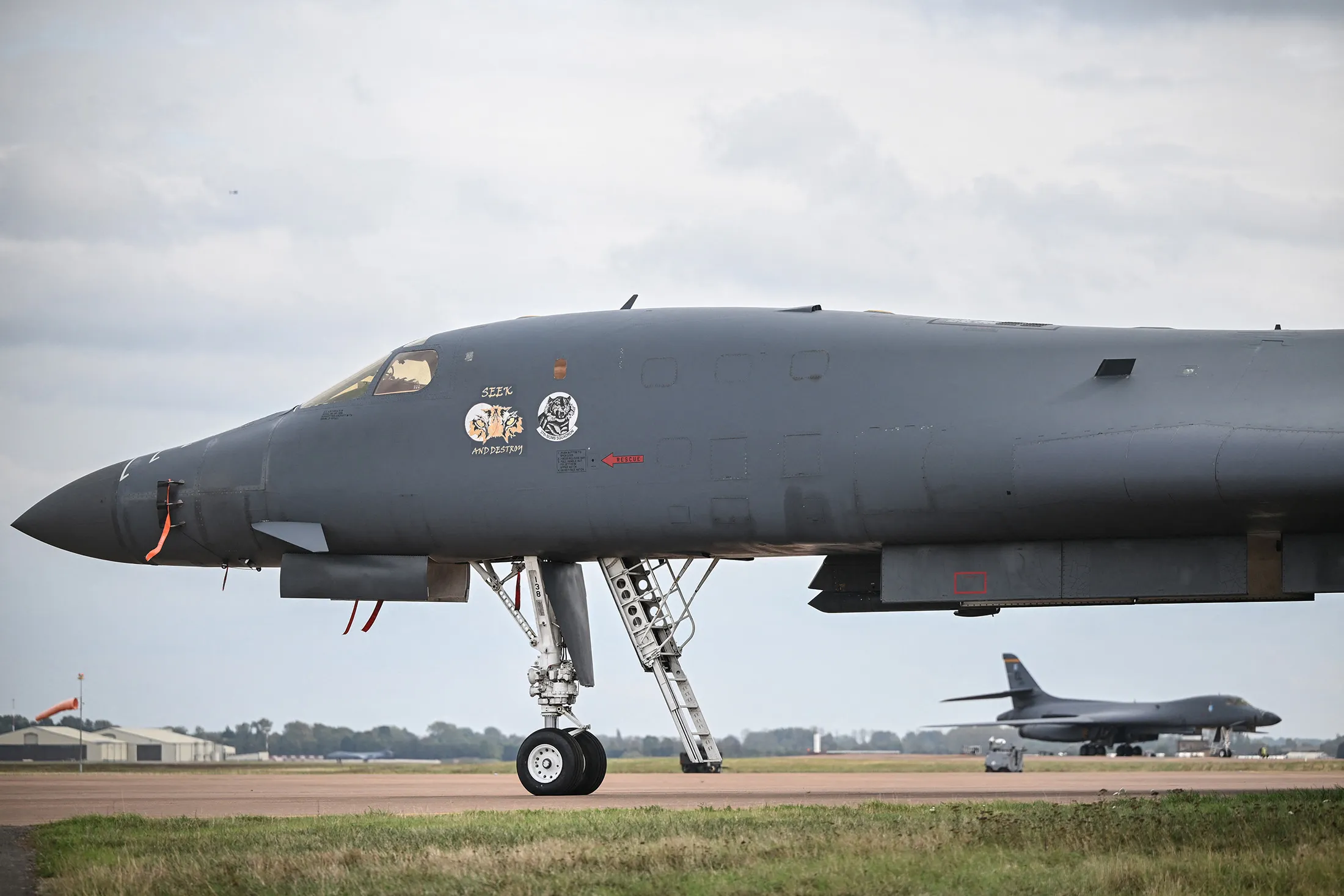 Trump says men arrested at UK air base used by US were looking to do ‘big damage’