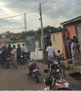 First Bank Road, connecting Aregbe, Osogbo, Osun State/Adewuyi Omotola.